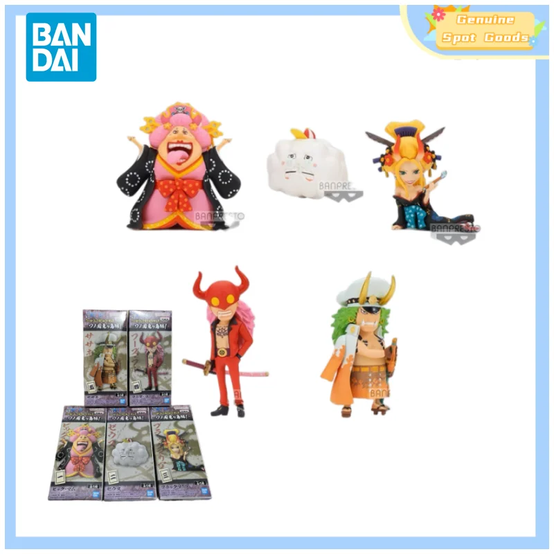 

Bandai Genuine ONE PIECE Anime Figure WCF Wano Country The Island of Ghosts Vol1 Action Figure Toys Original Model Gift for Kids