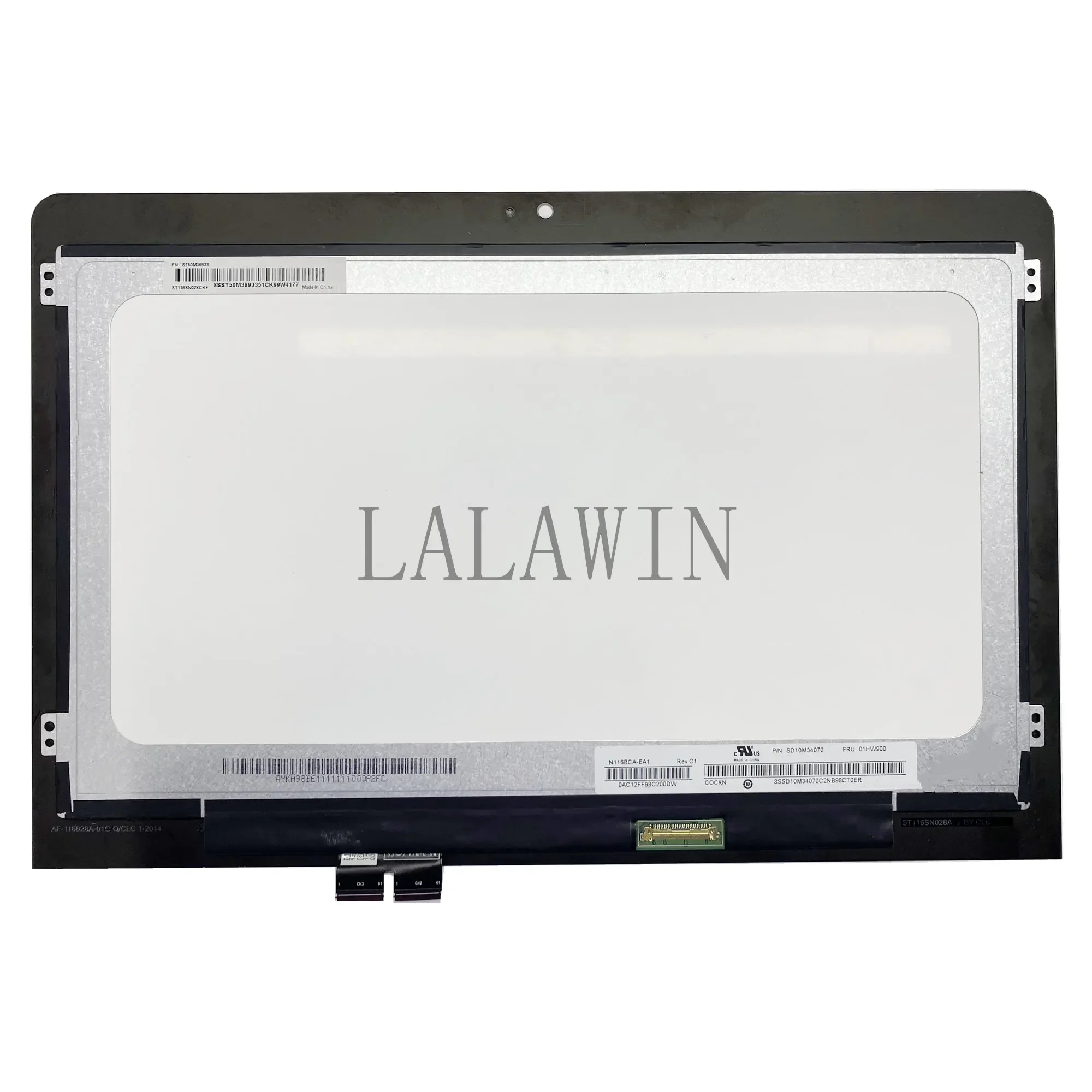 

N116BCA-EA1 B116XAN06.1 6th LCD Touch Screen Assembly For Lenovo ThinkPad 11e Yoga Gen 6 20SE 20SF HD Display Matrix