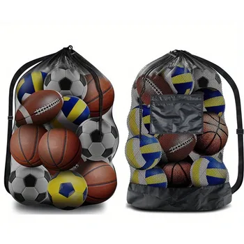 Drawstring Sports Ball Bag 1