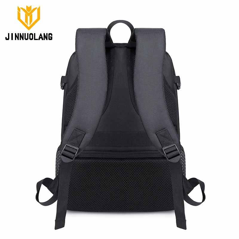 Jinnuolang&30L Large Capacity 15.6 Laptop Backpack Outdoor Photography Camera Bag Oxford Waterproof Shoulder Bag Drone Backpack