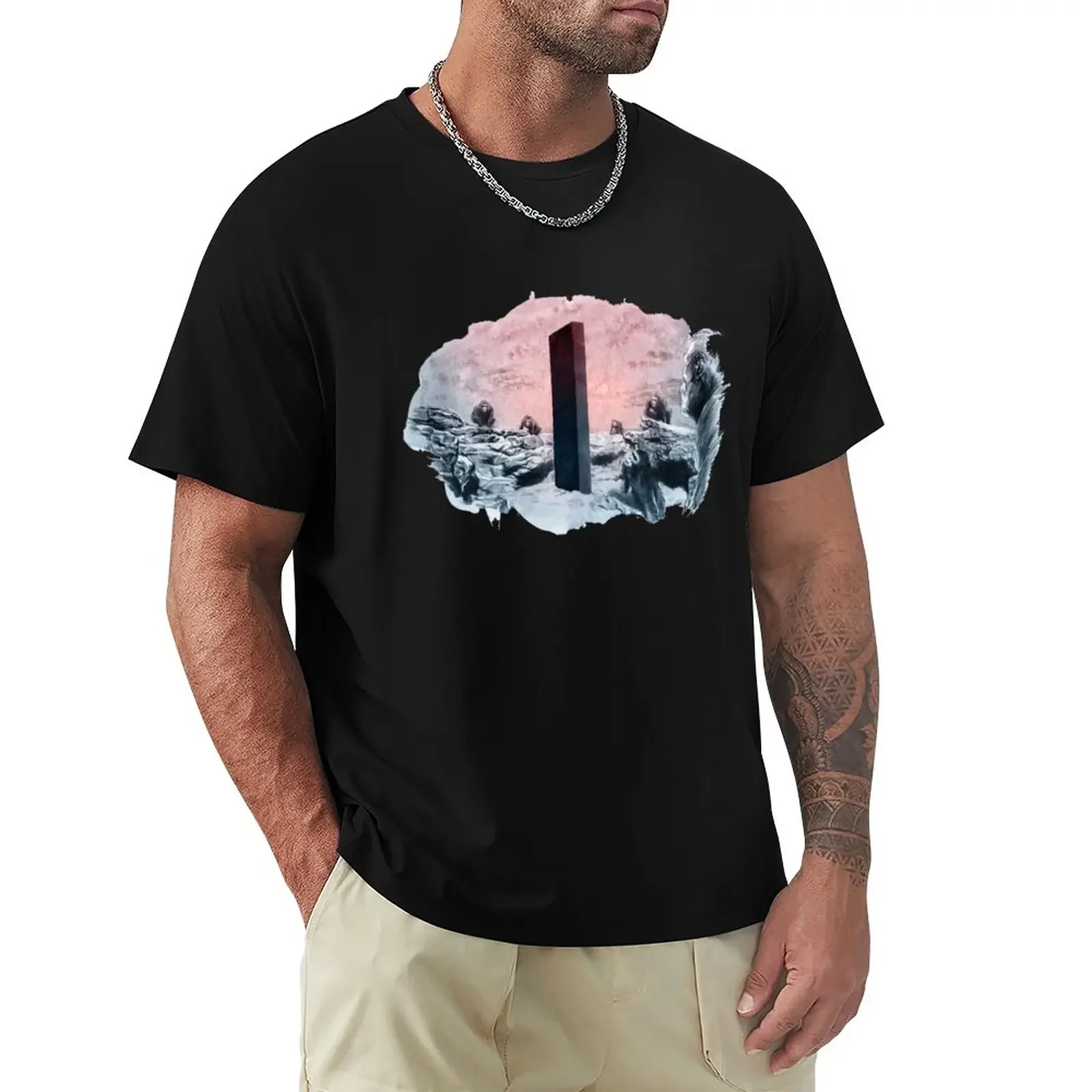 The Obelisk T-Shirt Anime Clothes Plus Size Summer Top Fruit Of The Loom Magliette Da Uomo