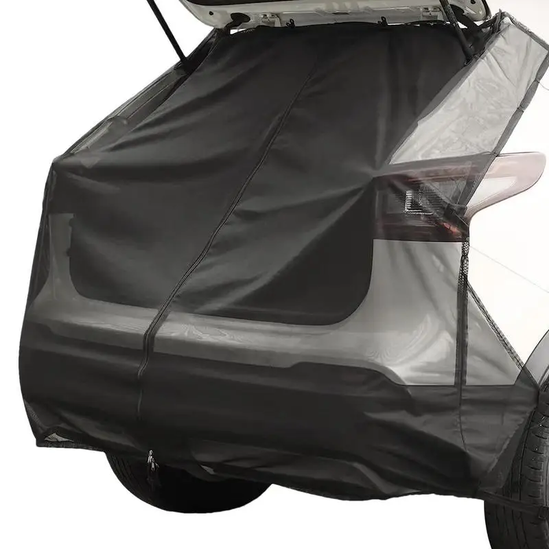 S 144 x 150cm Car Tailgate Anti-Mosquito And Insect Screens Trunk