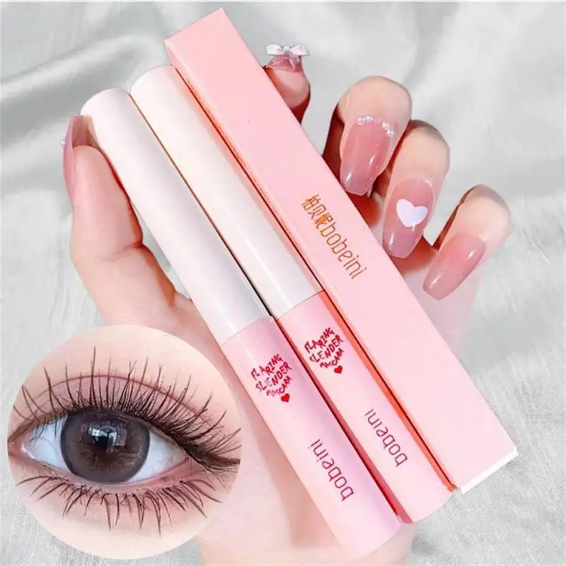 

Ultra-fine Brush Head Mascara Waterproof Slim Curl Non-smudge Long Lasting Curling Thick Lengthening Mascara Makeup Comestics