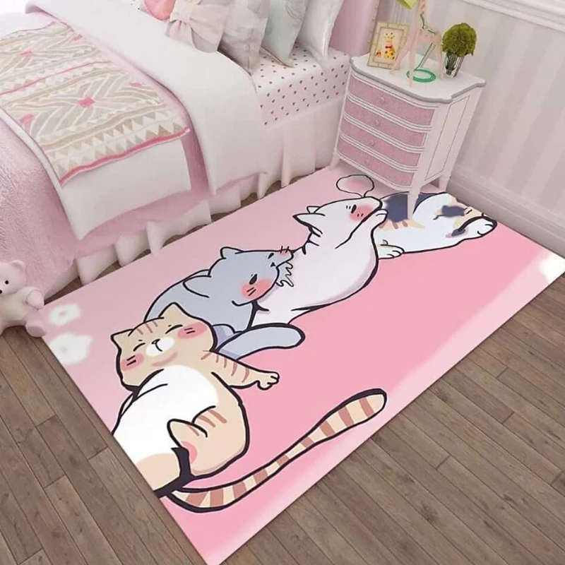 Kids Carpet Children Play Mat Non-slip Princess Room Carpet Non-slip Crawling Mats Living Room Home Decoration ковер Dywan