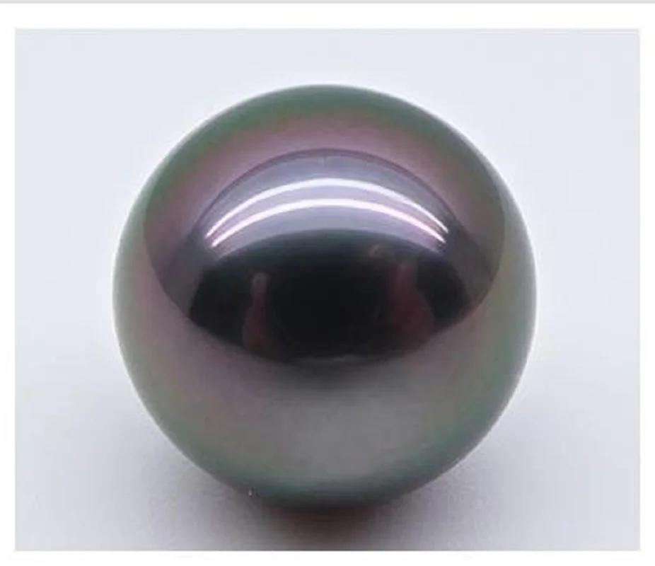 

Huge 13-14mm Black Peacock Round Loose Pearl Undrilled Women Wedding Party Jewelry Accessories Necklace Earring Ring Bracelet 72