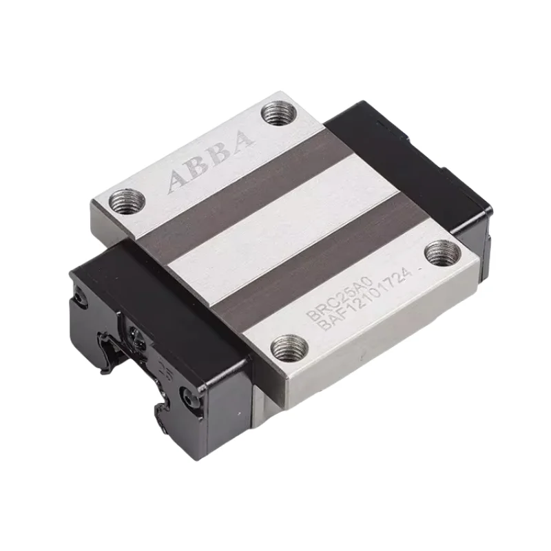 1pcs Original Taiwan ABBA BRC30A0 BRH30A Linear Flange Block Carriage BRC30AO Rail Guide Bearing CNC Router Laser Machine