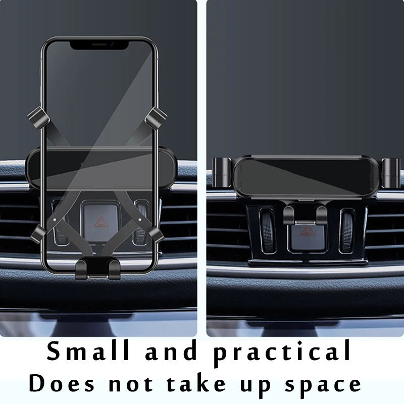 Car Mobile Phone Holder For Nissan X-Trail T32 T33 Qashqai J11 Air Vent GPS Gravity Stand Navigation Bracket
