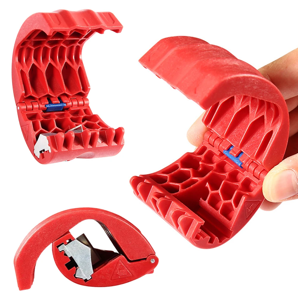 

Universal Portable Pipe Cutter Plastic 20-50mm Pipe Cutter PVC/PU/PP/PE Tube Wire And Cable Household Cutting Tool