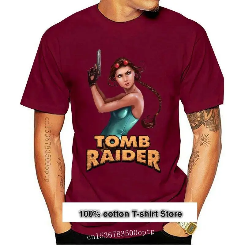 Camiseta De Hombre Ronder Tomb Raider Di Lararobsgraves, Ropa Para Mujer