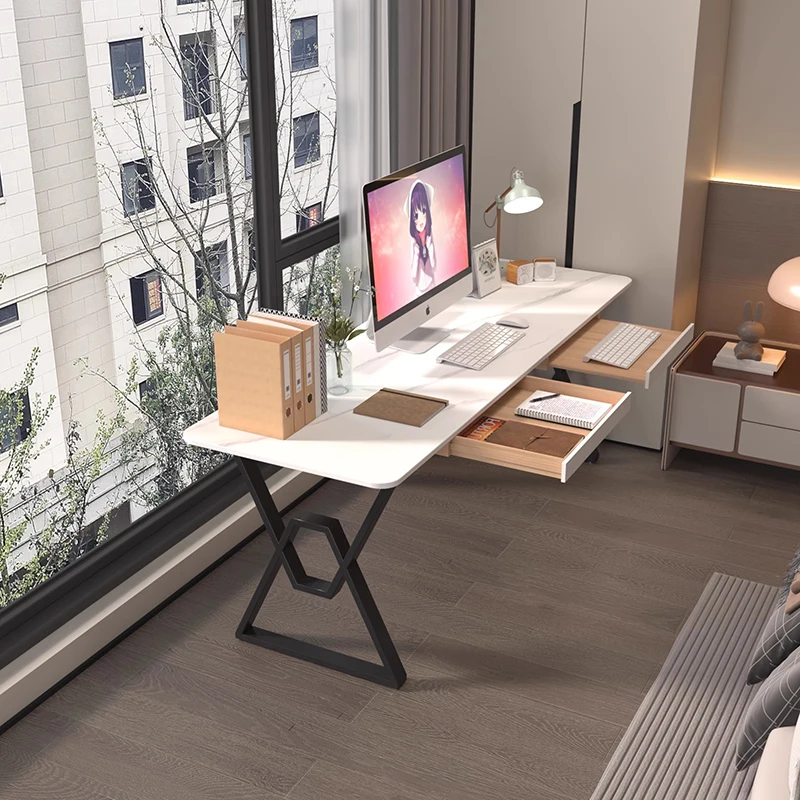 Tavolo Executive Gaming Desk Room Student Makeup Corner Modern Desk Accessori Per Ufficio Tavolino Scvania Bianca Furniture