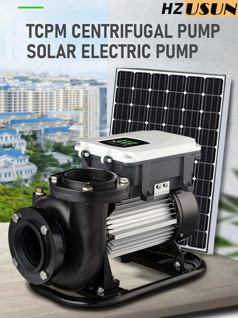 

DC 2 HP 3 inch Big Flow Solar Powered Above Ground Booster Pump Pumping Machine Solar Surface Mounted Water Transfer Pump Price