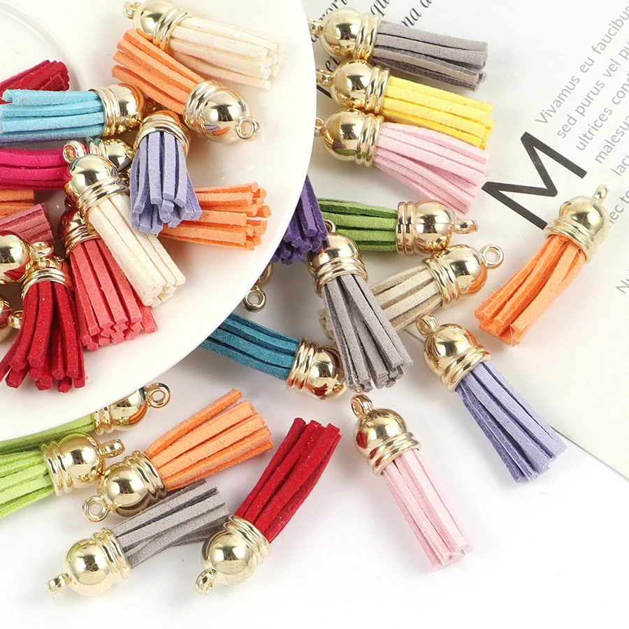 Tiny Tri Layered Keychain Tassels 30pcs Mini Tassel for Craft Jewelry Making Tassel for Earring Bookmark keychain tassels jewelry accessories