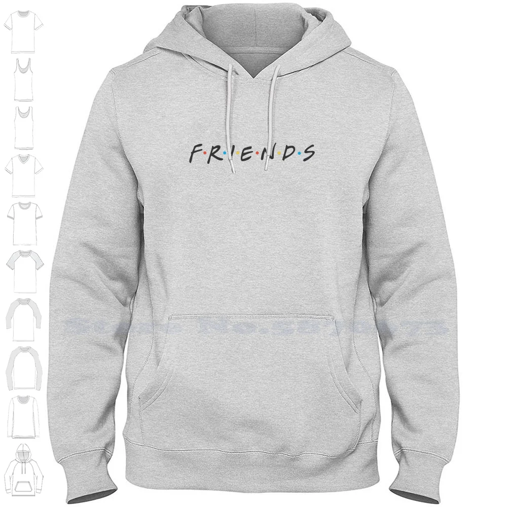 

Friends Logo Unisex Clothing 100% Cotton Sweatshirt Printed Brand Logo Graphic Hoodie