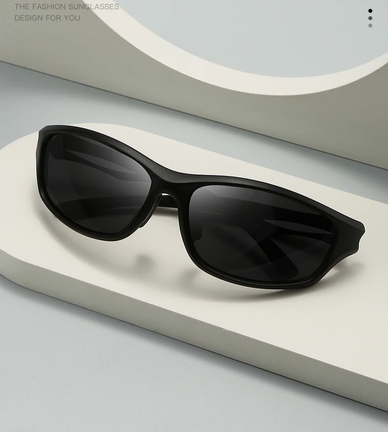 Neue personalisierte Outdoor-Sport-Fahrradbrille für Herren, Angeln, polarisierte Sonnenbrille, trendige Damen-Y2k-Sonnenbrille 3245 – Detail 1