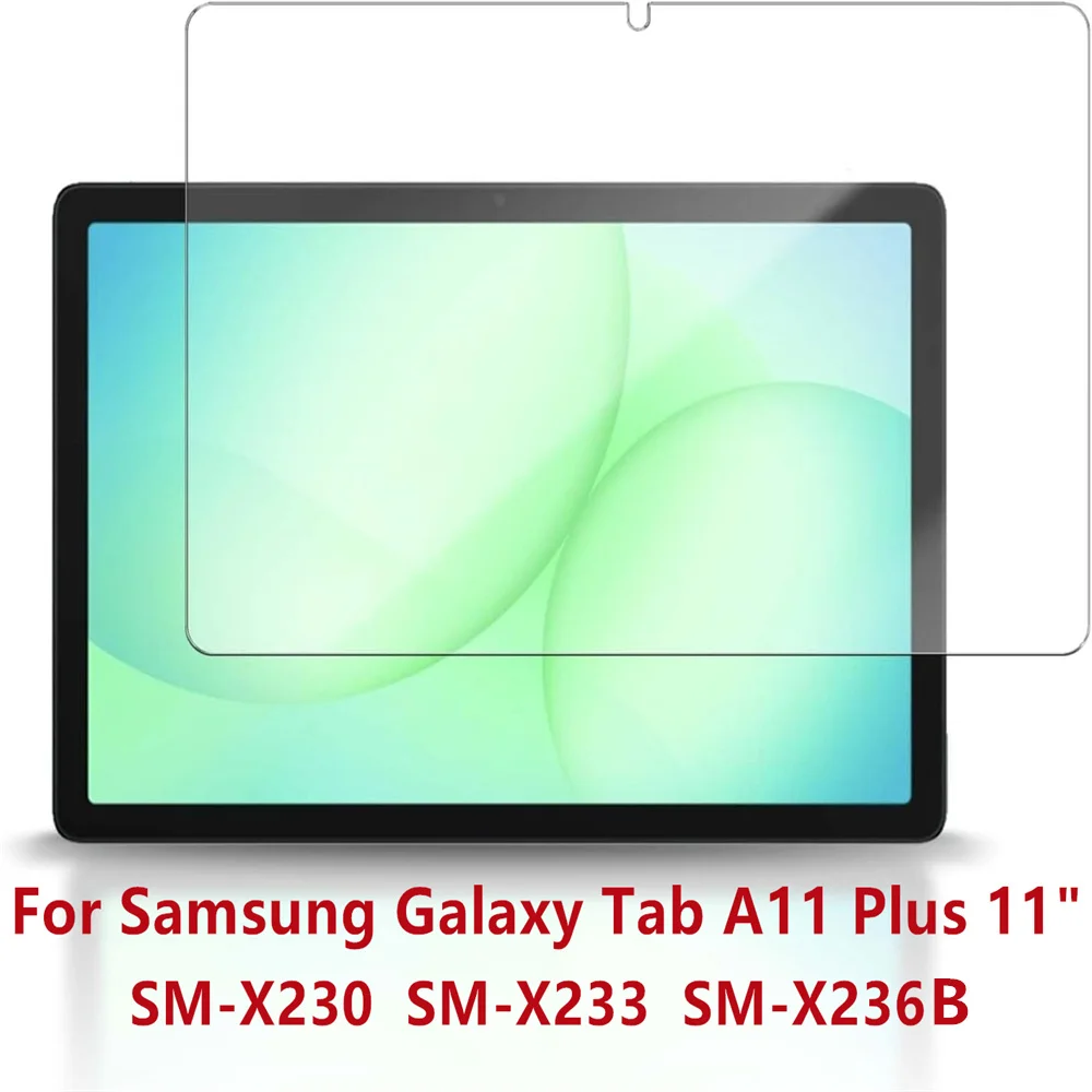 Premium 11-Inch Tempered Glass Screen Protector - Anti-Scratch Tablet Protective Film