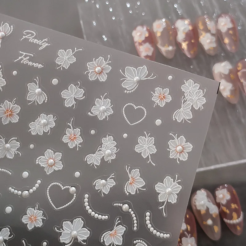 

[Meow.Sensei] Three-Dimensional Nail Stickers Paper Butterfly Relief Adhesive Nail Sticker Exquisite Series TL-037