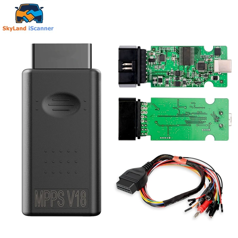 Nuovo Mps V18 Sblocca La Versione Life Time Use Mps Full Chip Con Breakout Tricore Cable Obd2 Ecu Programmer Chip Tool Spedizione Veloce