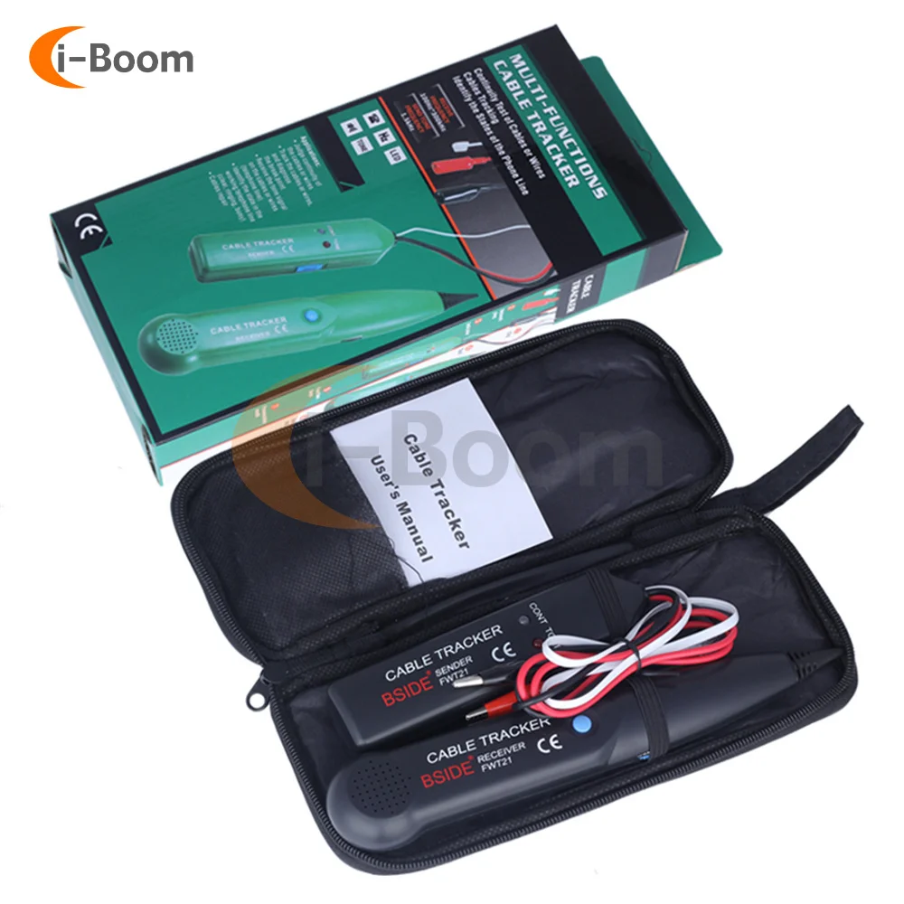1.5kHz MS6812 Cable Tracker Tester Professional Line LAN detector UTP STP Telephone Wire Tracer Breakpoint location Diagnose 5