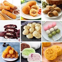 Machine automatique de fabrication de biscuits, pétrissage de pâte, équipement de cuisson pour biscuits, craquelins, usine de pâtisserie, utilisation en boulangerie 6