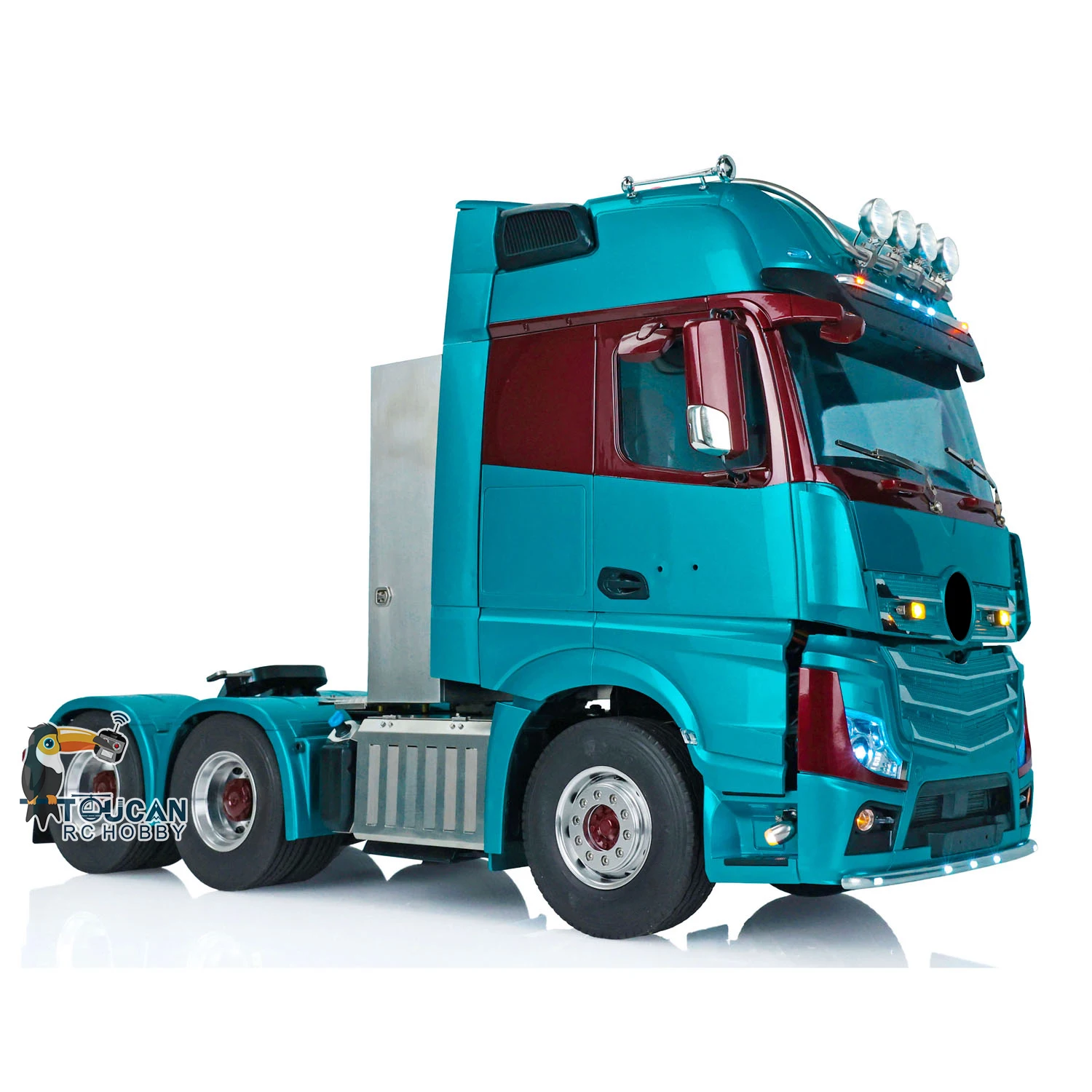 LESU 1/14 RC Tractor Truck for 1851 3363 RTR Cars With Remote Controller Receiver Toys 2-in-1 Motor ESC System THZH1382-SMT3 6