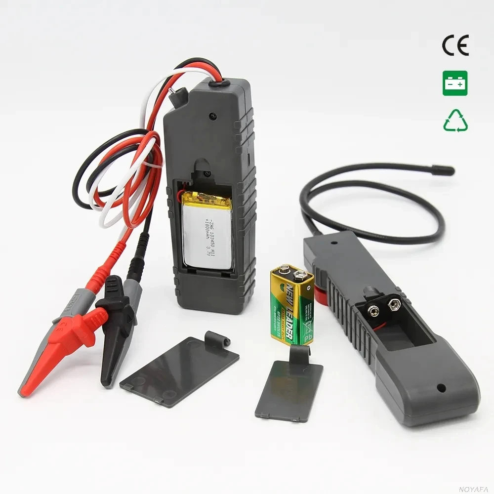 NOYAFA NF-822 High Voltage Wire Tracker Underground 220V Network Cable Test Metal Pipes Locators Tester 1000m Line Finder 3
