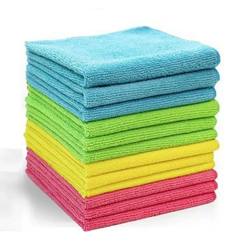 Ultra-Soft and Absorbent Microfiber Cleaning Towel - Versatile Reusable Cloth