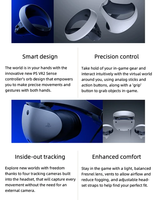 Sony Playstation Vr2 Ps5 Dedicated Ps Vr2 Virtual Reality Helmet Headset -  Video Game Consoles - AliExpress