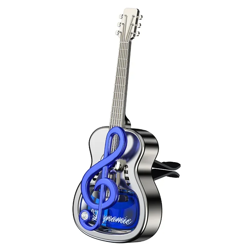 Creative Interior Decorations Guitar Styling Car Perfume Air Vent Fragrance Long-Lasting Air Freshener Car Accessories