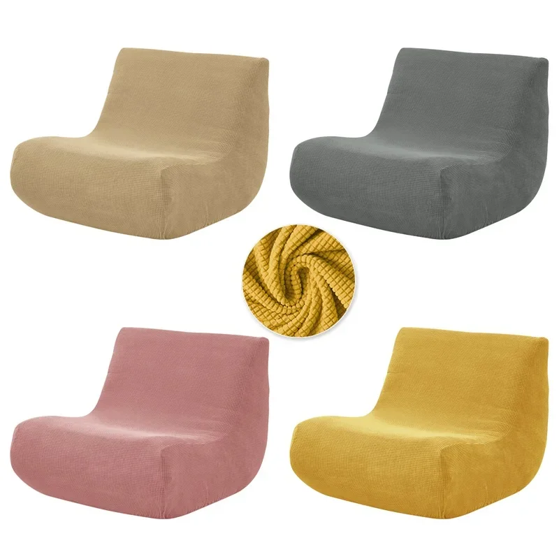 거실 용 탄성 소파 커버 폴라 플리스 편안한 소파 슬리퍼 커버 스트레치 모든 항..