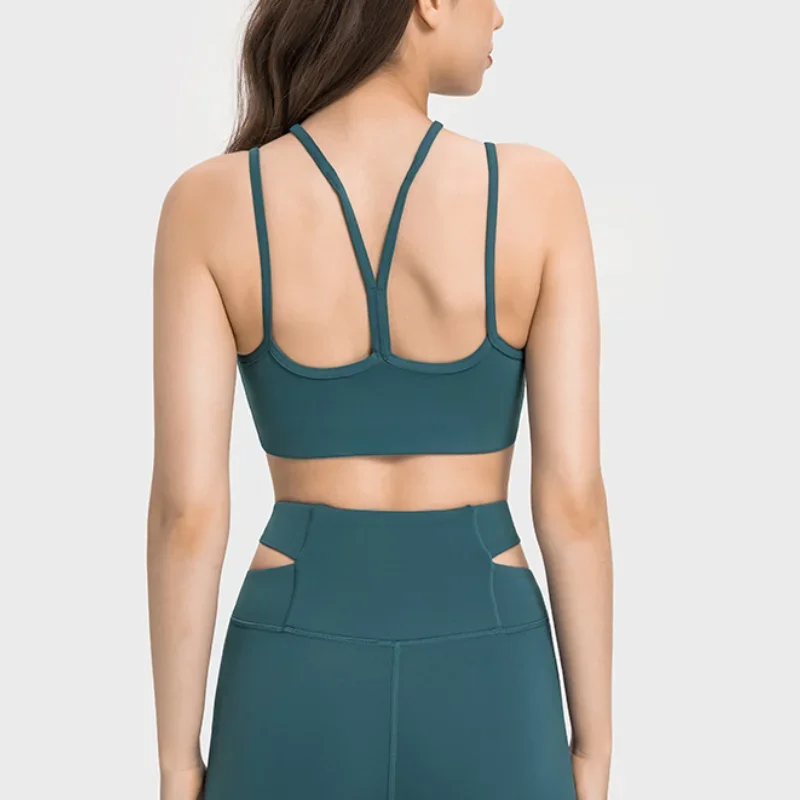 Solid Color Yoga Tight Sports Bras For Women 2024 Women's Fitness Zipper Bra Sportswear Woman Gym Training Female Crop Tops