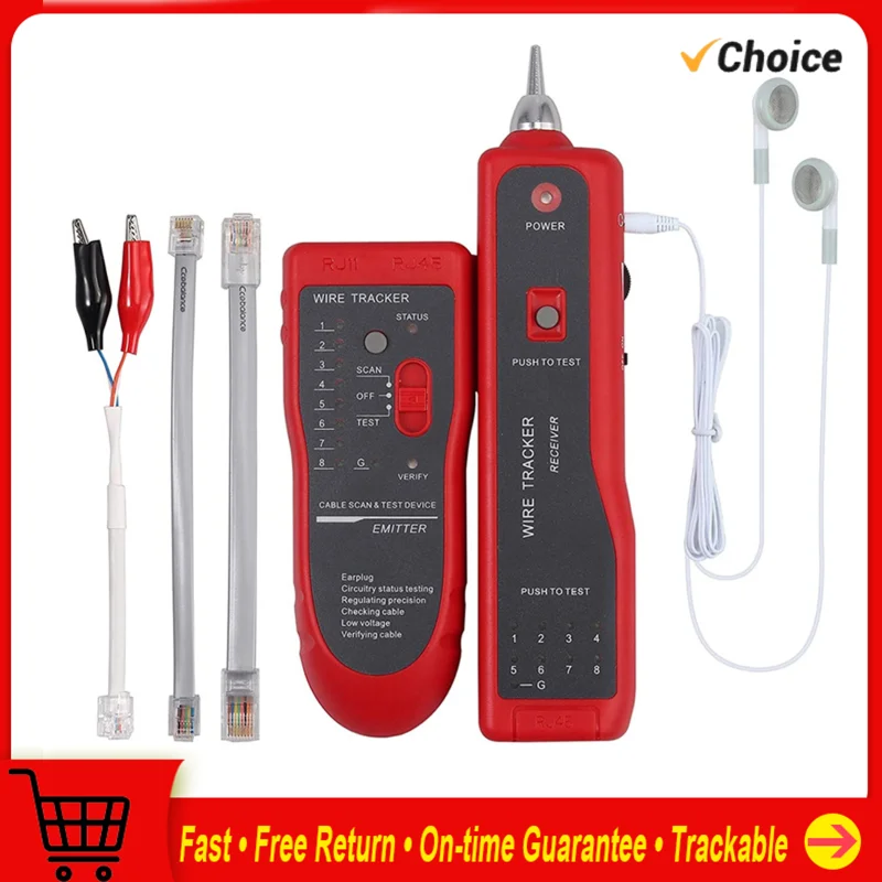 Enhanced Network Line Finder and Signal Tester