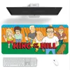 Cartoon K-King of the Hill Mouse Pad Computer Laptop Gaming Office Wrist Guard Non Slip Keyboard Pad 3