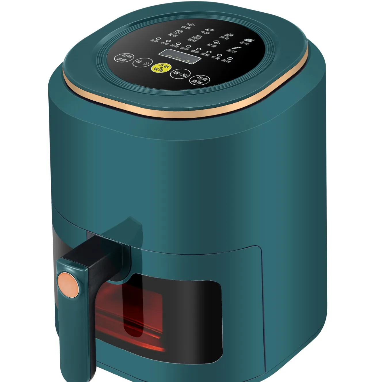 7L air electric fryer 110V-220V computer intelligent perspective non-stick coated air fryer 2
