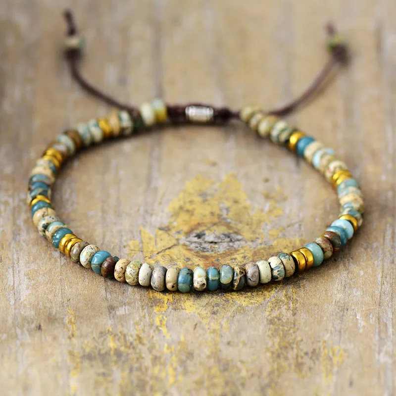 Men's Woman Bracelets Natural Stone Tibetan Friendship Lovers Couples Yoga Meditation Reiki Wristband Mens Jewelry Gifts natural stone bracelet
