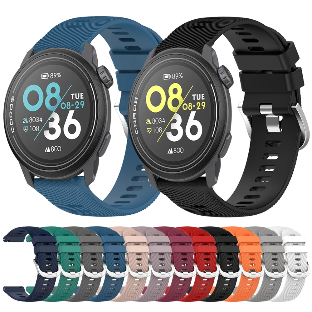Enhanced Sports Silicone Strap Band for Smartwatches - Premium Wristband Bracelet