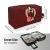 Custom Tasmanian Devil Travel Cosmetic Bag Women Taz Cartoon Anime Toiletry Makeup Organizer Ladies Beauty Storage Dopp Kit 4