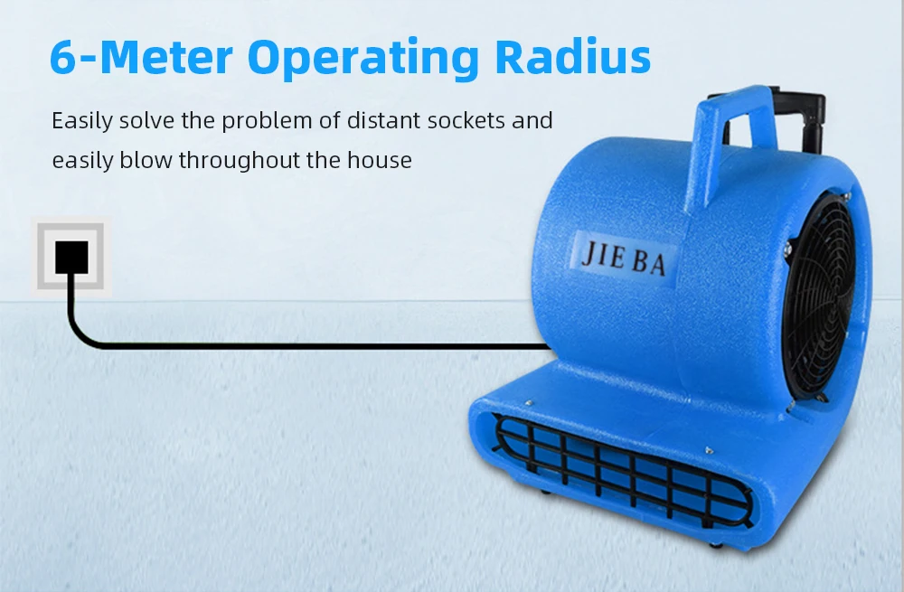 High Power Blower Floor Dehumidifier Dryer 220V 1000W Portable Durable Hotel Mal