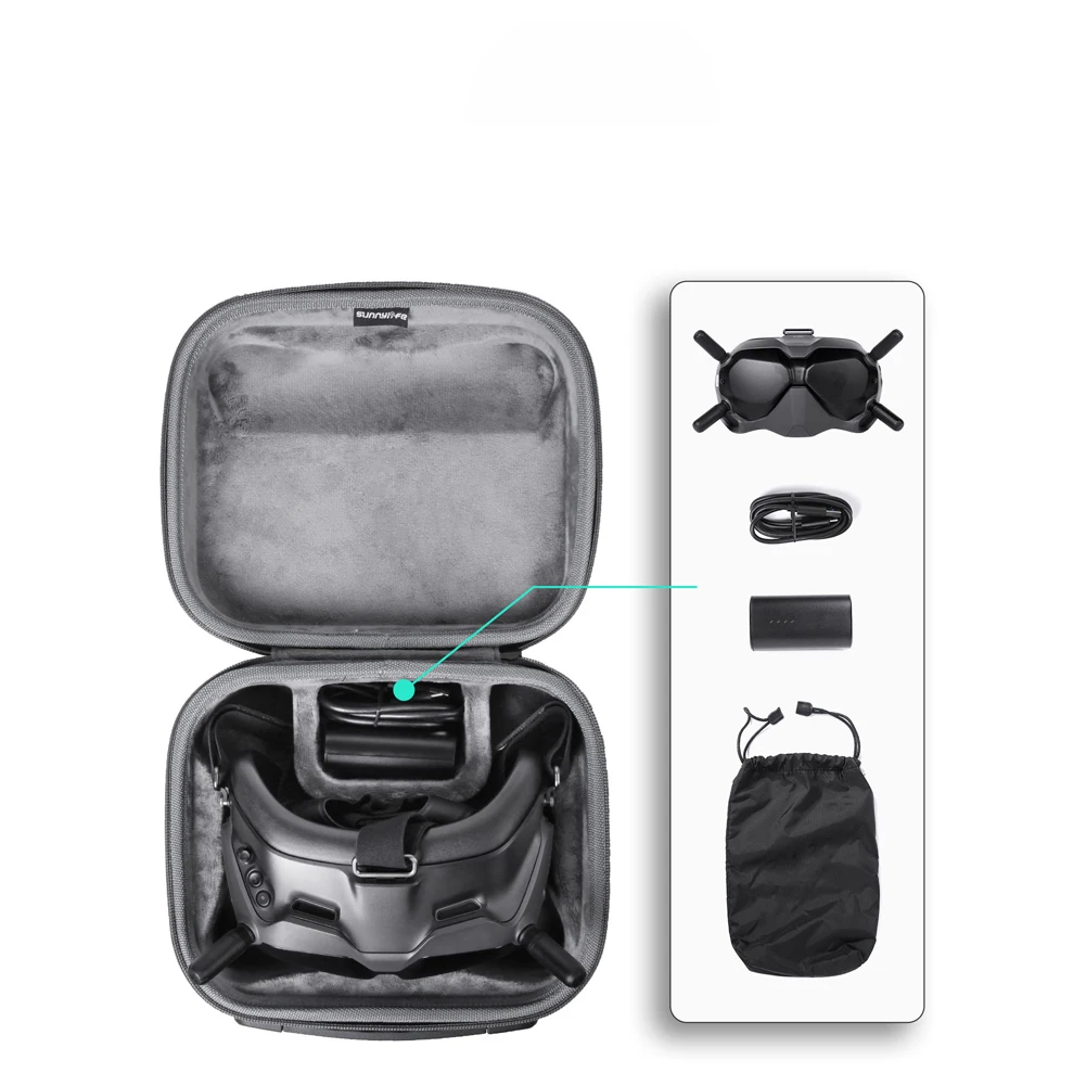 Storage Bag For DJI FPV Goggles V2 Handheld Storage Carrying Bags Travel Carrying Bags Protection Case RC Drone Accessories,drone accessories,drone storage bag,dji case,drone case