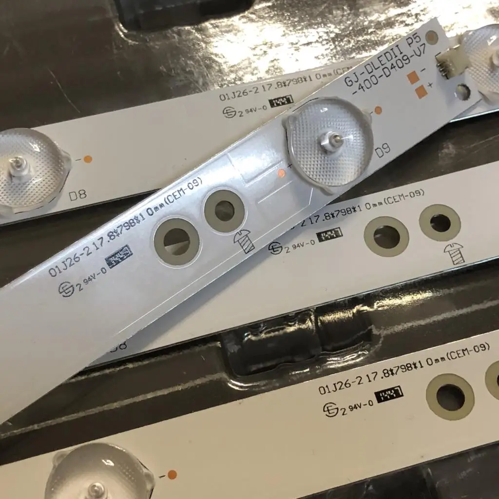 GJ-2K15 D2P5-400-D409-C4 LED 백라이트 스트립, PPTV-40C2 40PHF5500/88 40PFS5501/12 40PFT5501/12 40PFH4101 40PHH4100, 5Kit