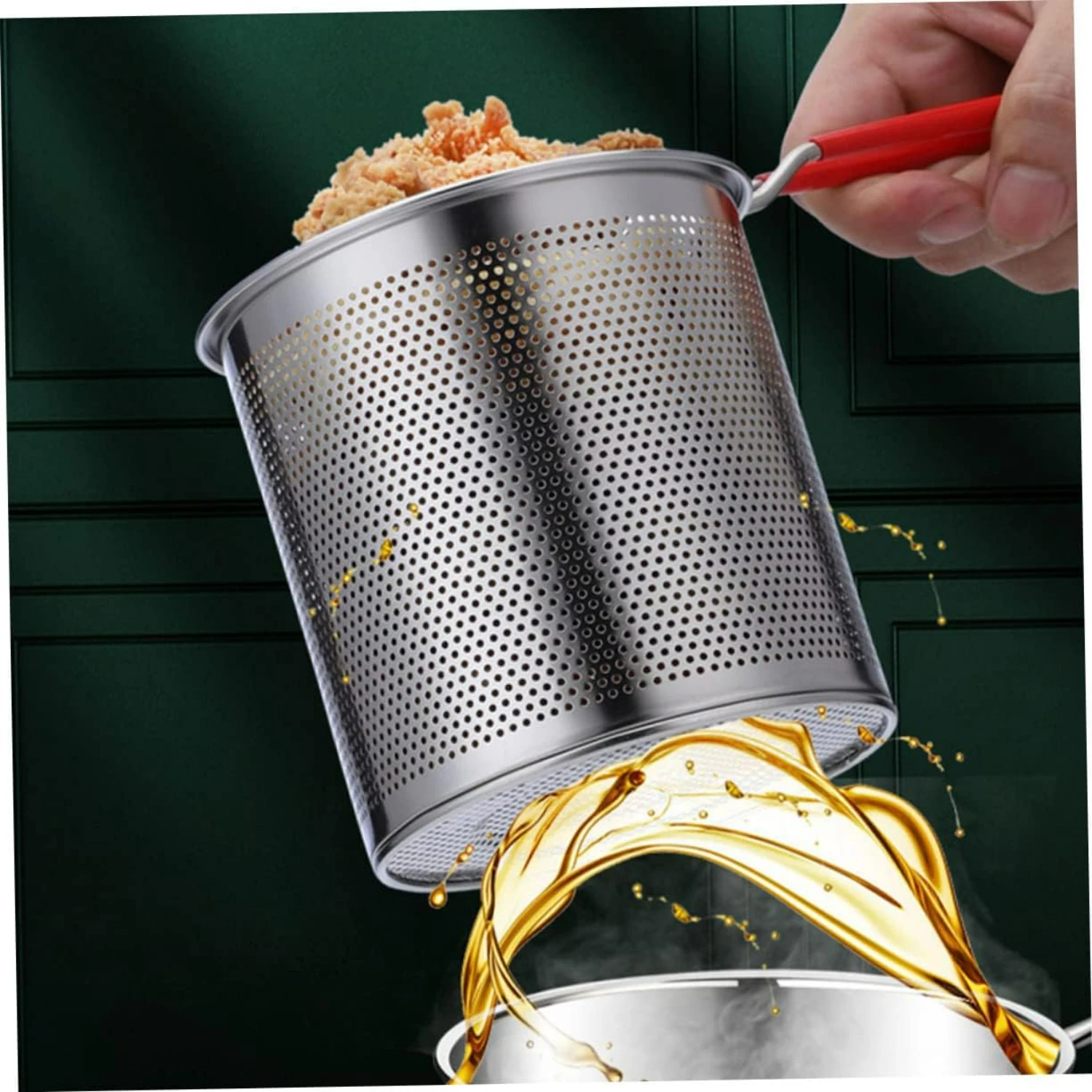 Perfect Stainless Steel Japanese Tempura Fryer Pot Set for Home and Restaurant Use-Ideal and versatile cookware for stove top