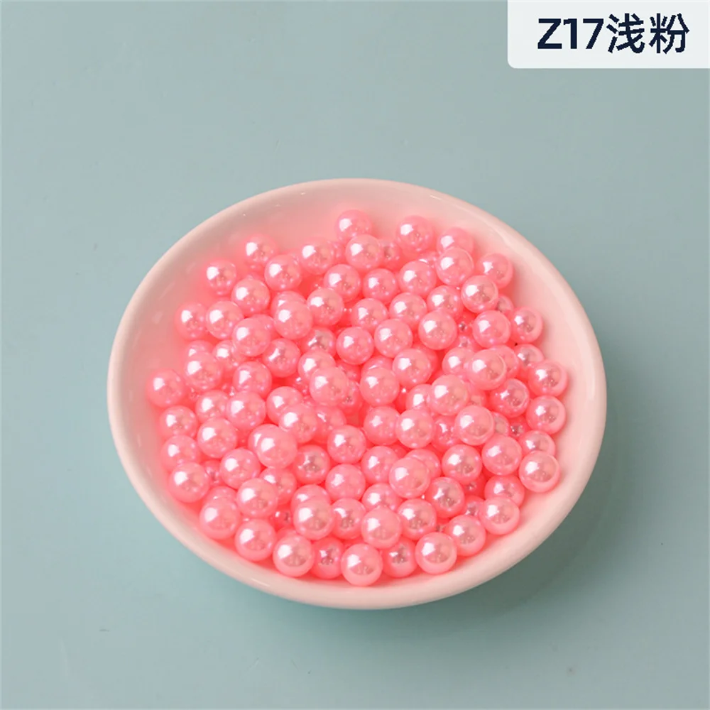 Loose 3mm-10mm 23 Color No Holes Imitation Pearl beads For needlework & Jewelry Making imitation pearl beads