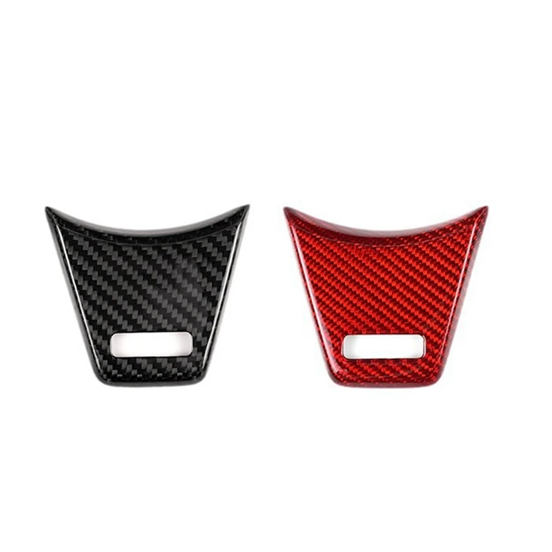 

Наклейка из натурального твердого углеродного волокна для Subaru WRX STI 2022 2023, кнопки на рулевое колесо, рамка, внутренняя отделка