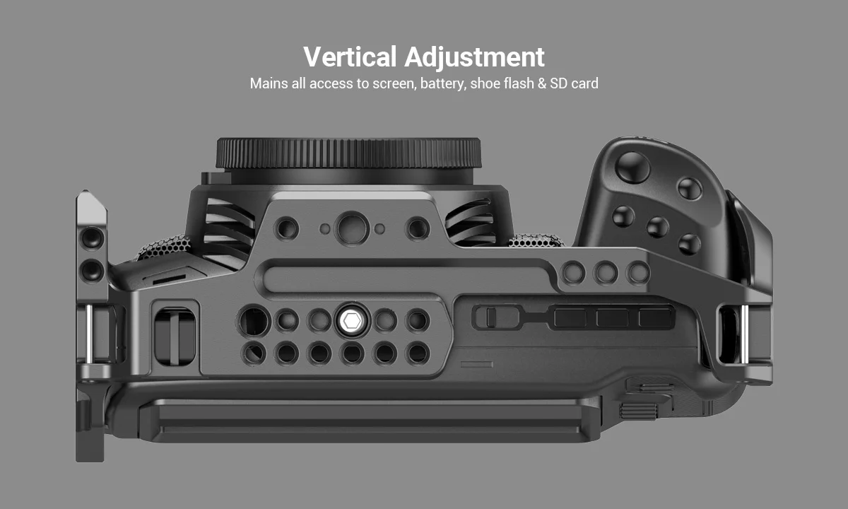 for 4K 6K Quick Release Camera Cage for Blackmagic Design Pocket Cinema 4K Cage