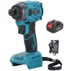 18V 1/4" Electric Rechargeable battery powered brushless cordless impact driver drill screwdriver 3