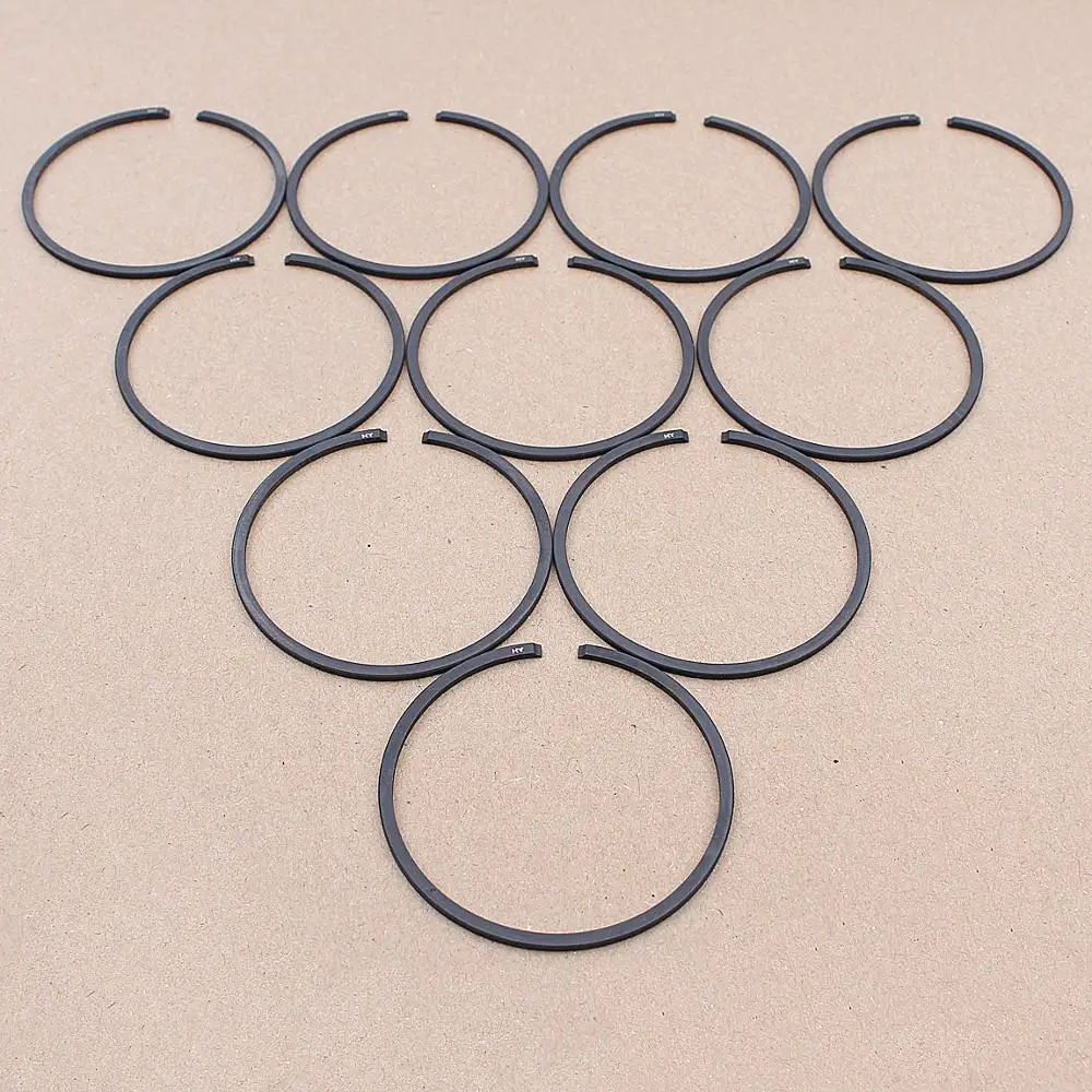 10 Pz/Lotto 47Mm X 1.5Mm Fasce Elastiche Per Husqvarna 455, 455 Rancher Motosega Pezzo Di Ricambio 503289050