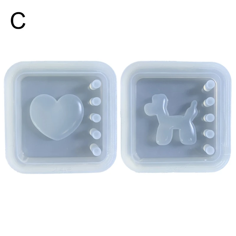 

Silicone Shaker Molds Resin Casting Shaker Mold Jewelry Pendant Making Mould