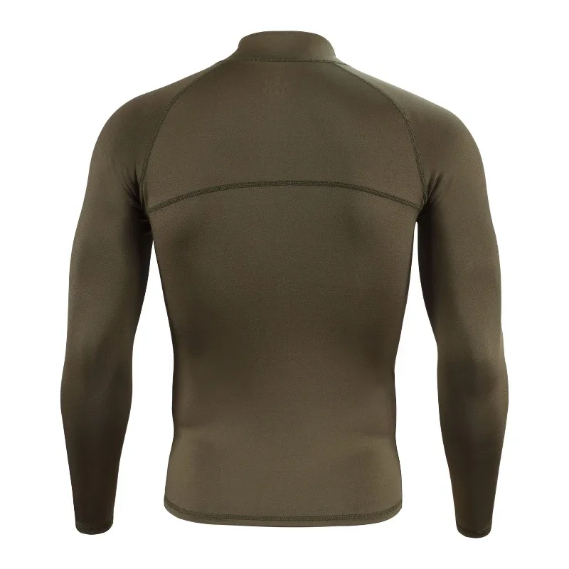 New Mens Camouflage Outdoor Sports Tactical Long Sleeve Tee Casual Long Sleeve Hunting Training Tight T Shirt Tops