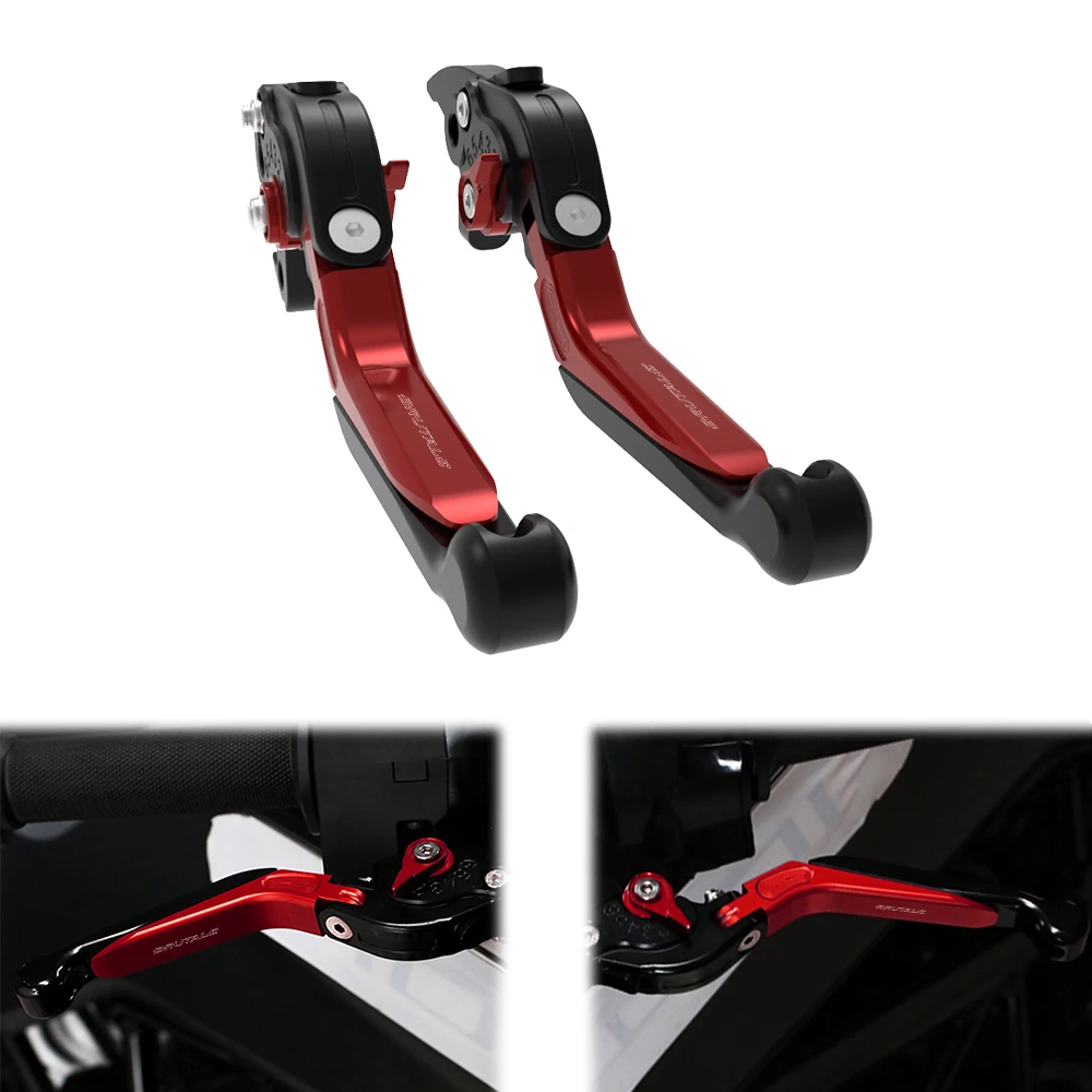 

Motorcycle Brake Clutch Levers For MV Agusta Brutale 675 800 2014-2018 Dragster/RR Rivale 800 Adjustable Foldable Extendable