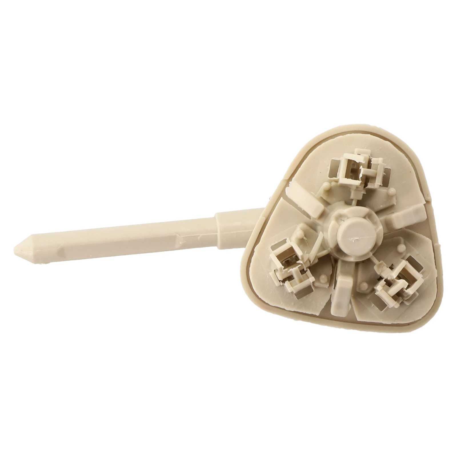 Fixed Clip Sun Visor Clips Beige Car Accessories Easy Installation Fastener Plastic Rotation Shaft For Corolla 2003-12