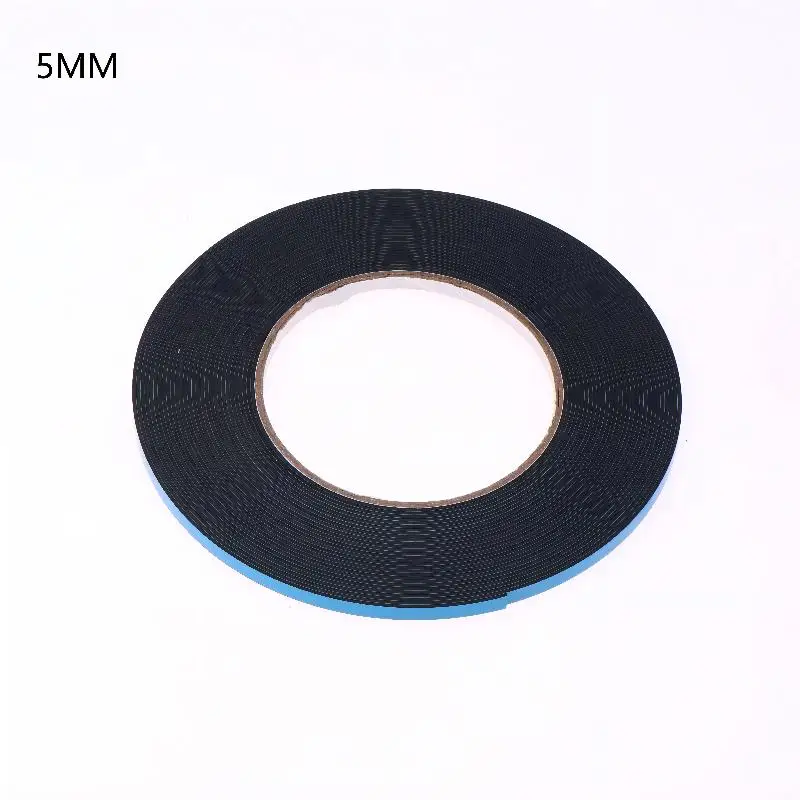 Premium Black Double-Sided Adhesive Foam Tape for Signage & Letter Mounting - Multiple Width Options